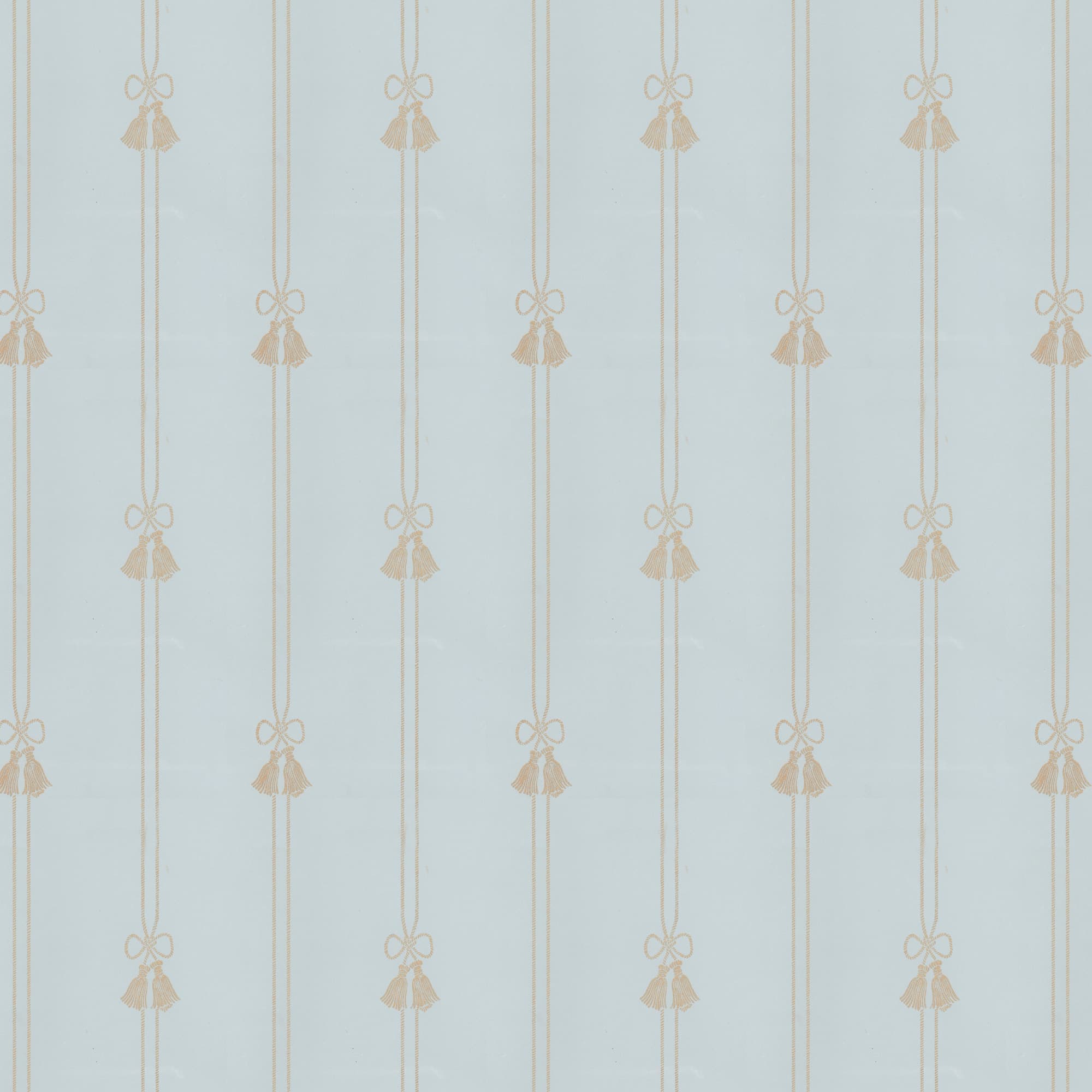 Lim & Handtryck - Snoddar&Tofsar - Blå/Guld K37-40