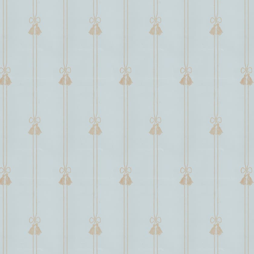 Lim & Handtryck - Snoddar&Tofsar - Blå/Guld K37-40