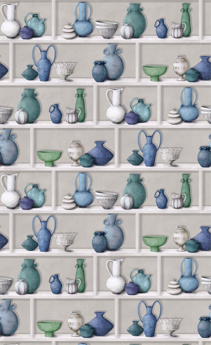 Raku Kanoko Raku Indigo/Ivory/