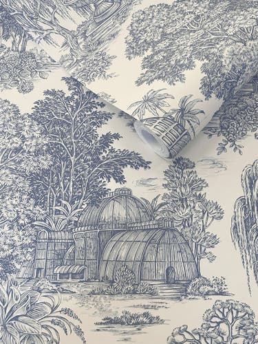 Intrade - Blenheim Blue Tales of the Manor Tapet