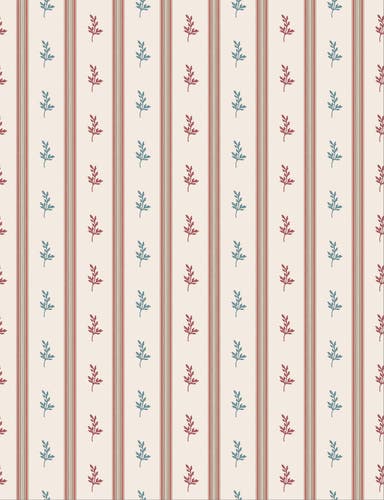 Nina Campbell - Anduze Red Teal