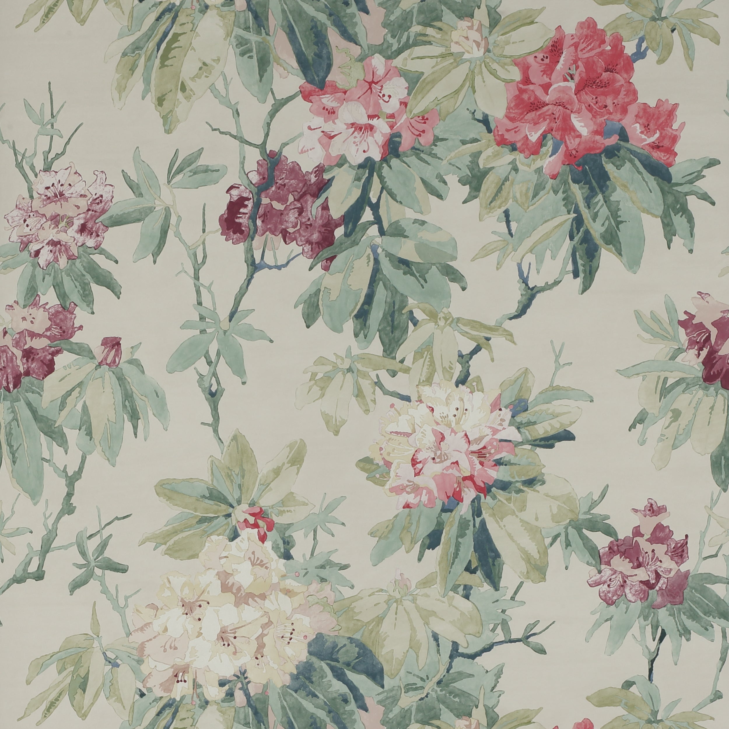 Colefax and Fowler - Mereworth Pink/Forest