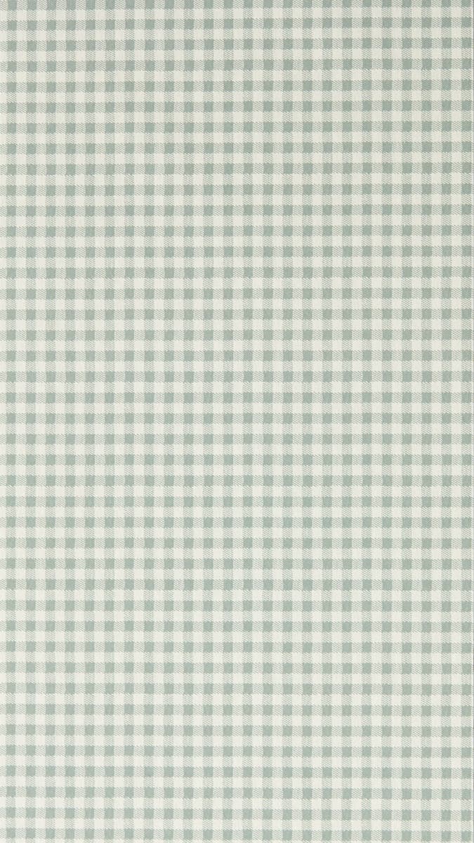 Sanderson - Gingham Duck Blue Country Woodland Wallcove