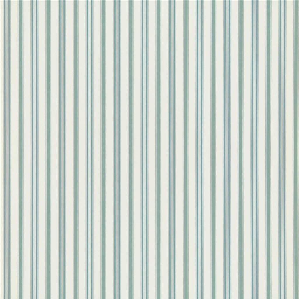 Ralph Lauren - Basil Stripe Teal Blue