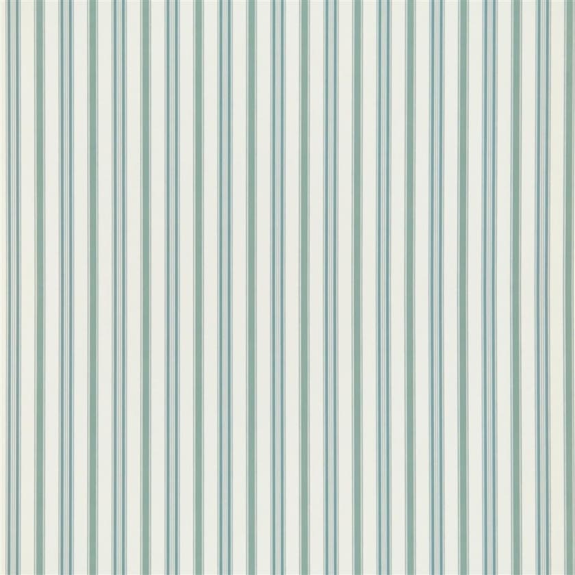Ralph Lauren - Basil Stripe Teal Blue