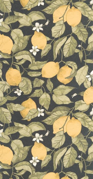 Casadeco - Lemon Tree Jaune Citron / Soliflore