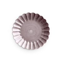 Oyster Tallrik 28 cm Plommon
