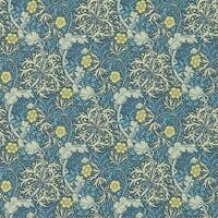 Morris Seaweed Ink/Woad The Craftsman Wallpapers