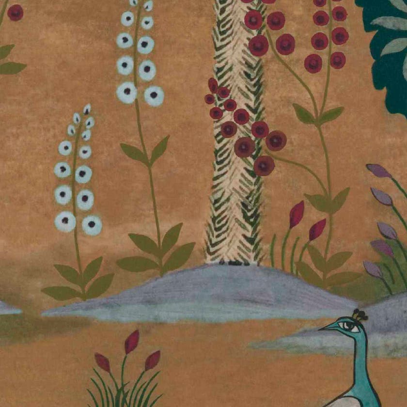 Carma - Garland of Ragini Mural n V&A Decorative Papers 2