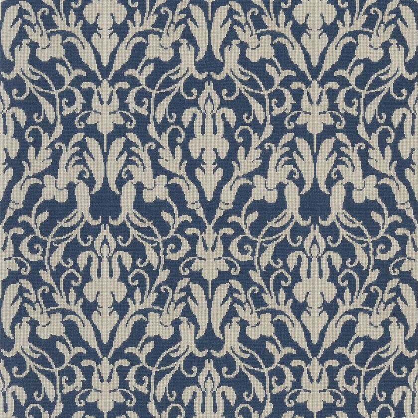 Speakeasy Damask Indigo