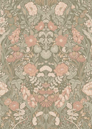 Boråstapeter - Örtagård