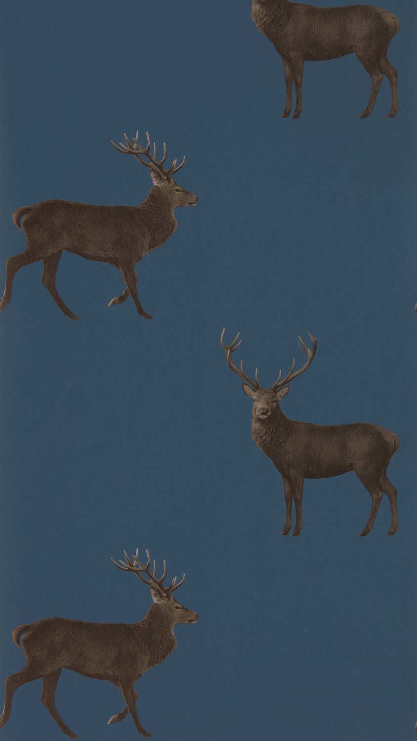 Sanderson - Evesham Deer Indigo Arboretum Wallpapers
