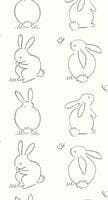 FUNNY BUNNY NOIR GRAPHITE ONCE UPON A TIME