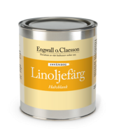 Linoljefärg invändig halvblank 1 L VIT