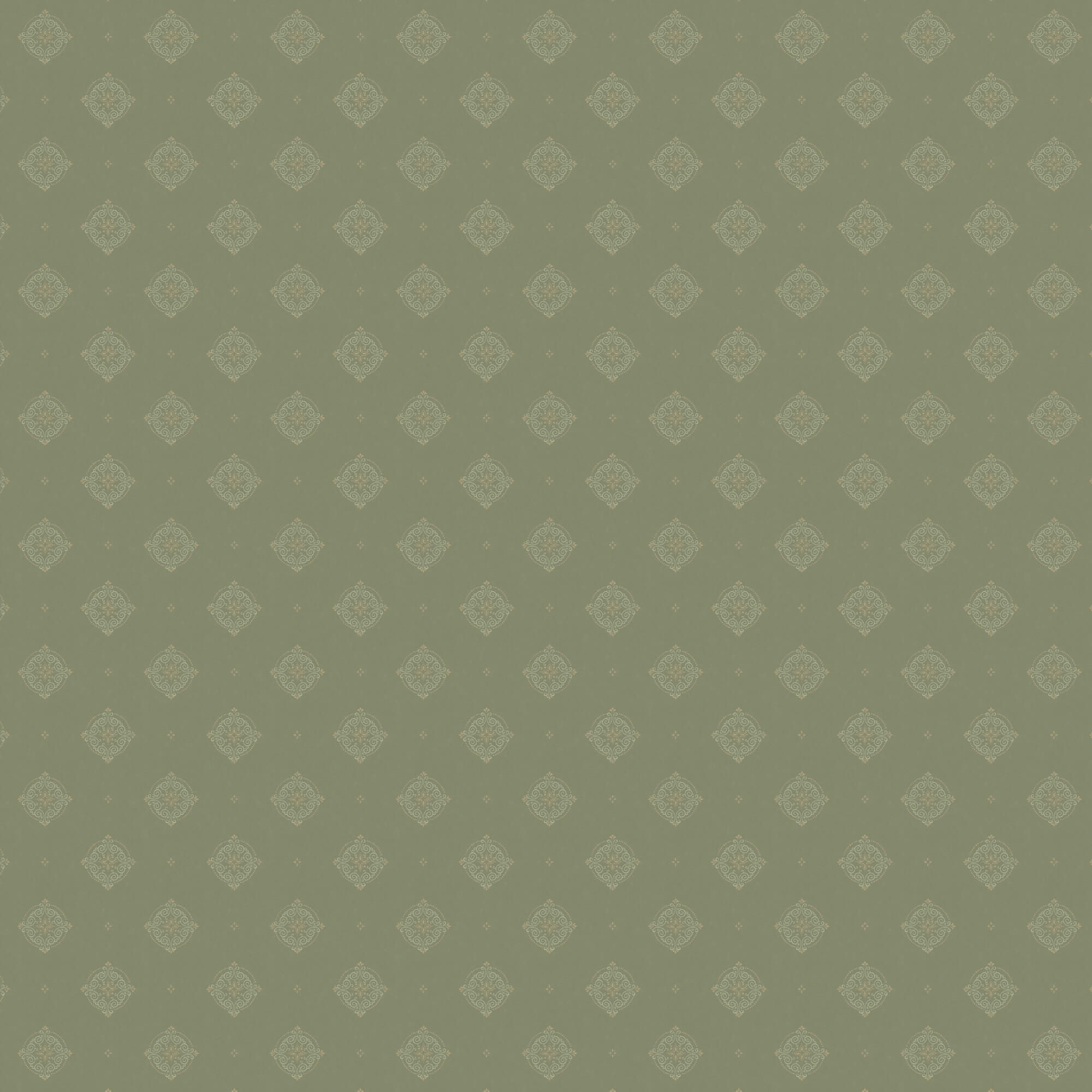 Lim & Handtryck - Gunnebo Slott - Grön/Guld x108-54