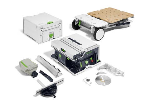 Batteridriven bordssåg CSC SYS 50 EB-Basic-Set