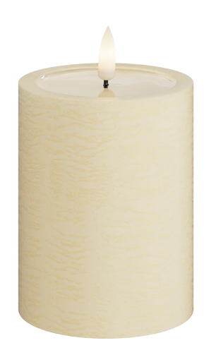 Blockljus LED Unique Cremevit