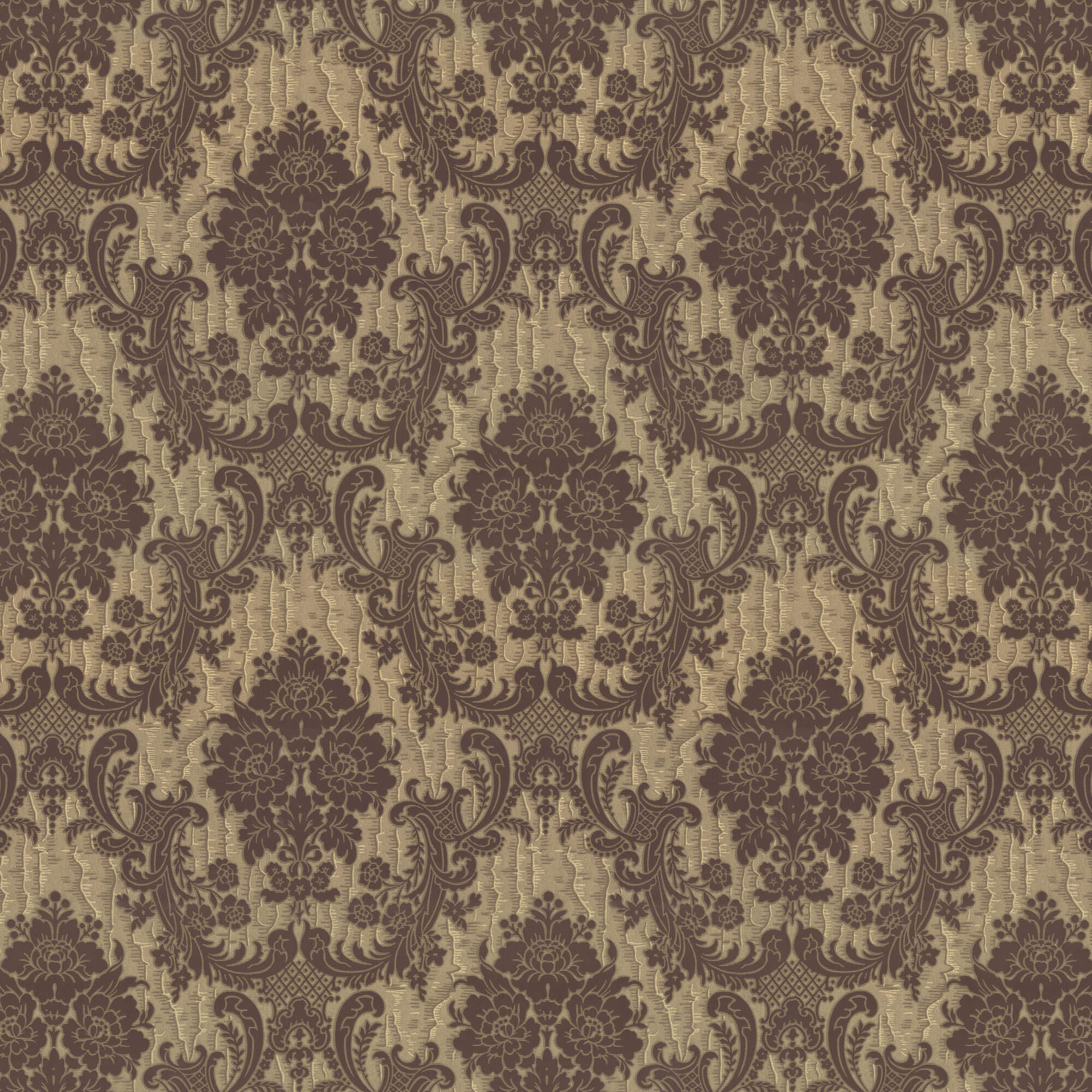 Lim & Handtryck - Förde - Brun/Guld x113-21