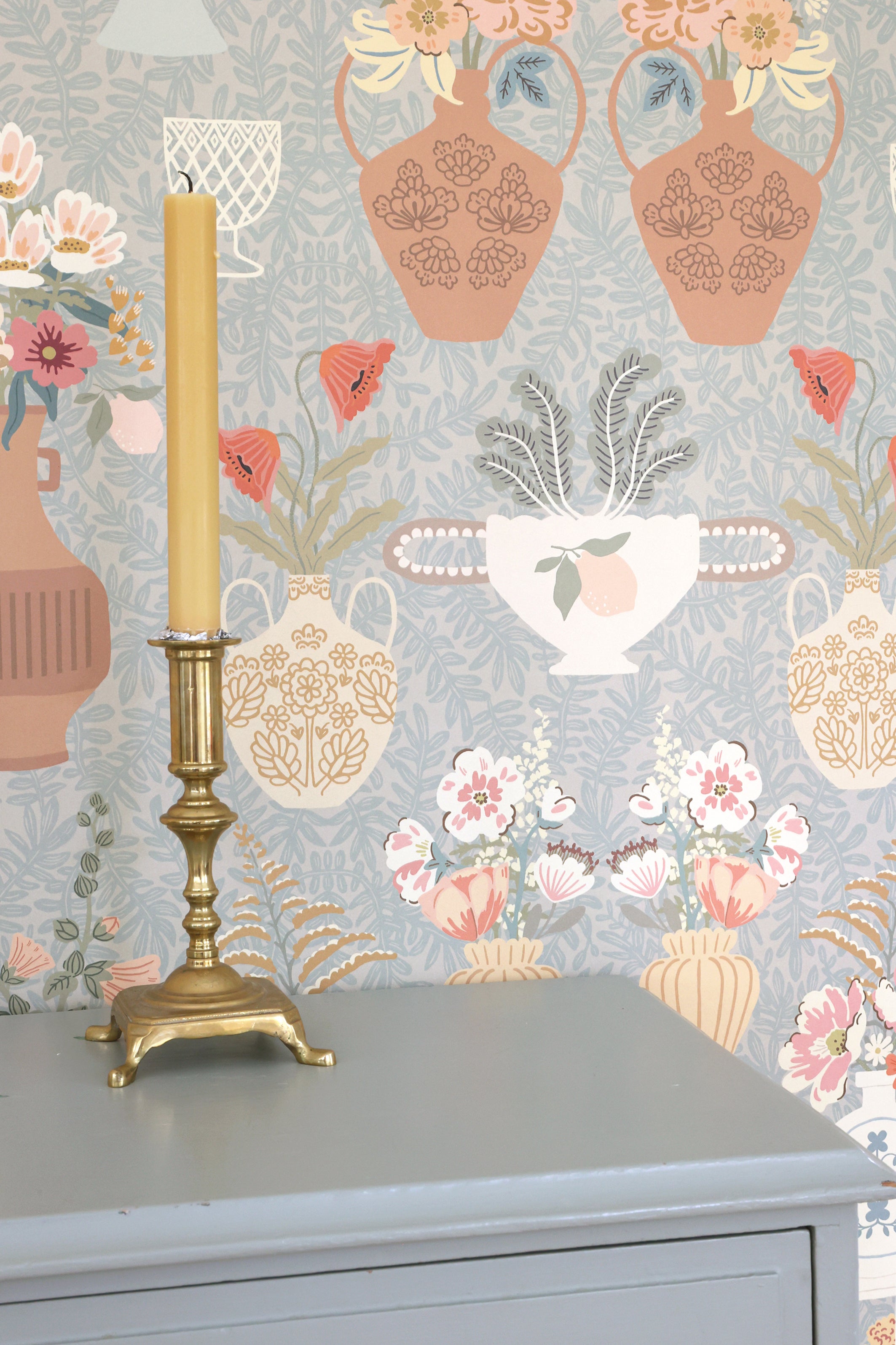 Majvillan - Summer spritz  Vintage blue