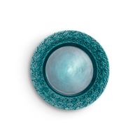 Lace Tallrik 25 cm Ocean