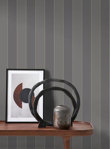 Casadeco - So Color 4 Rayure Noir So Color 4