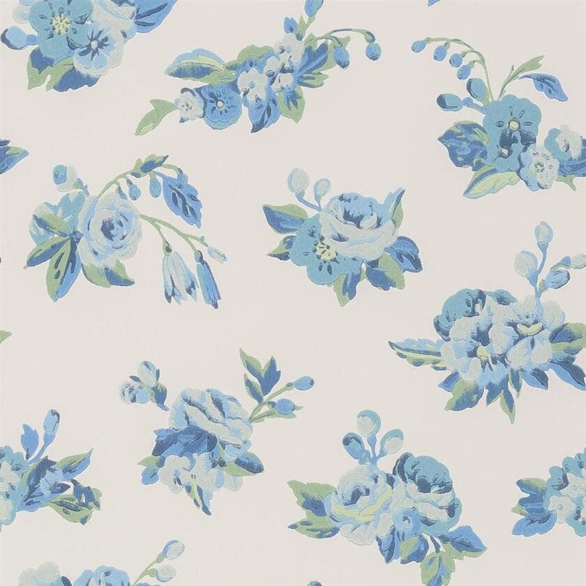 Craven Street Flower Heritage Wallpaper