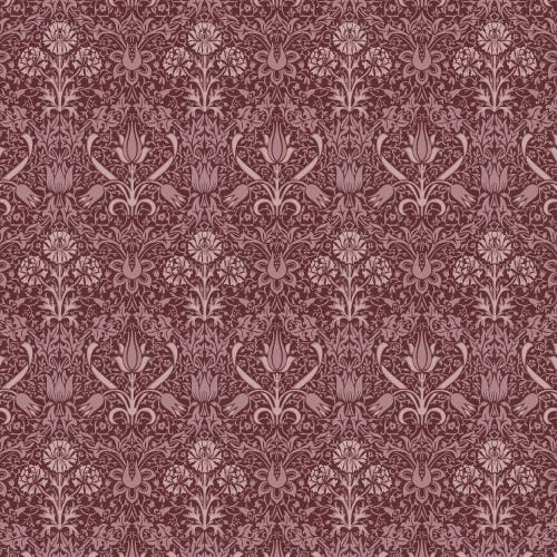 Lim & Handtryck - Florian - Vinröd/Lila x102-37