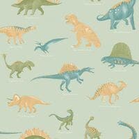 JURASSIQUE VERT AMANDE LES MINI MONDES