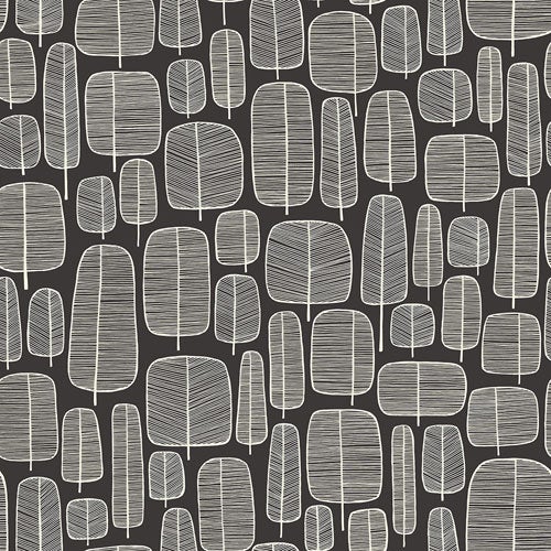 Midbec Tapeter - Little Trees Charcoa