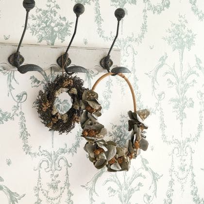 CORNE D'ABONDANCE VERT SA LES BELLES TOILES DE JOUY