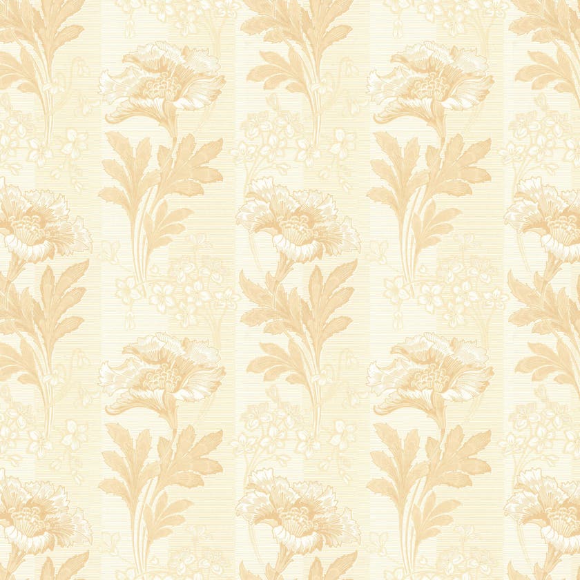 Lim & Handtryck - Solviken - Vit/Gul K35-51