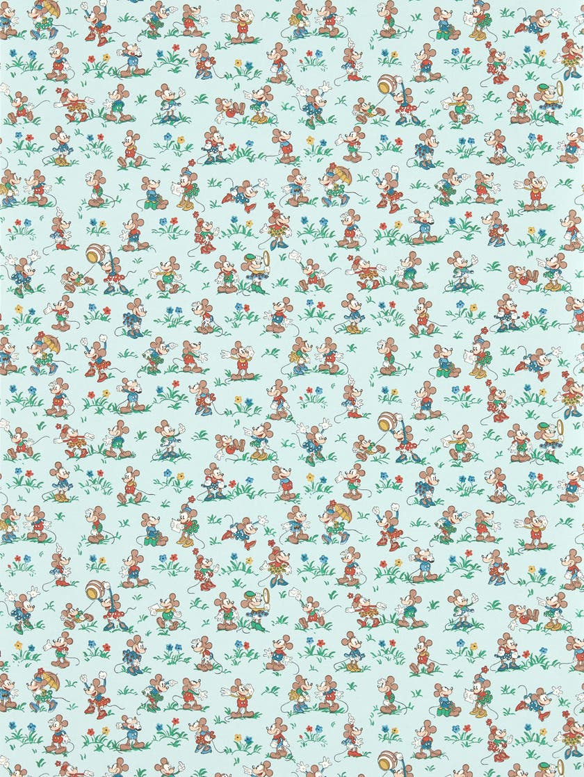 Mickey & Minnie Bonbon Bl Disney Home X Sanderson W