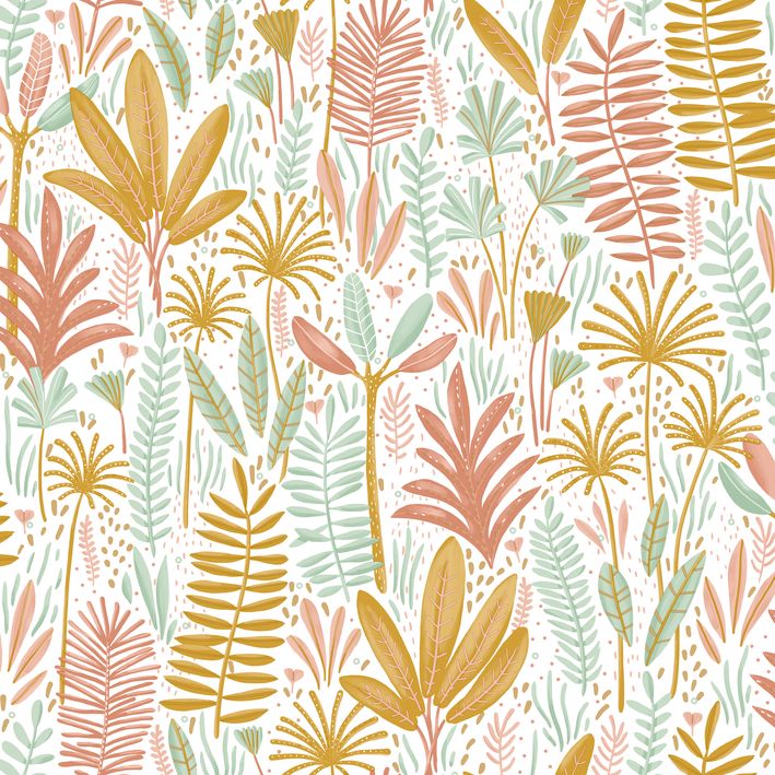 Caselio - Herbes Folles Multicouleu Les Mini Mondes