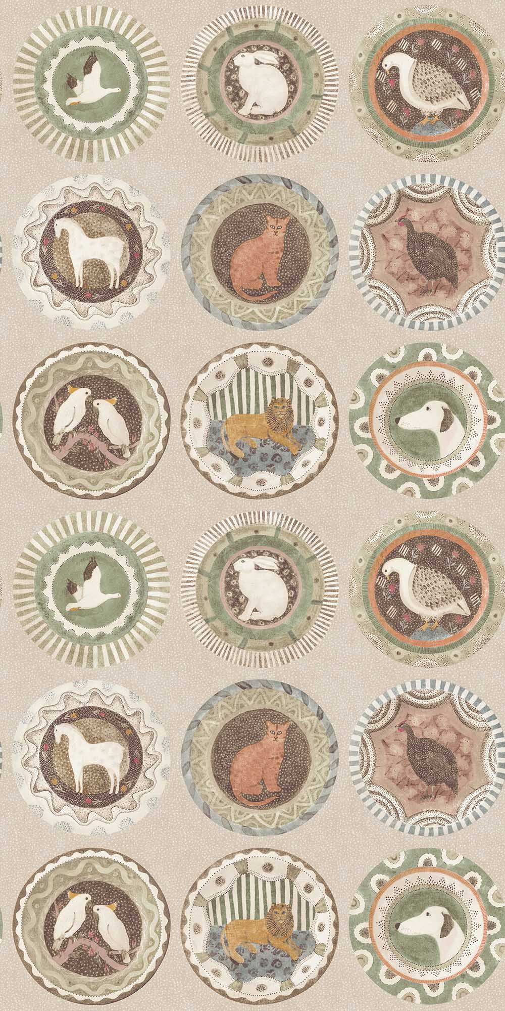 GP&J Baker - Baker X Kit Kemp Robina's Dinner Party Sage BW45126.6.0