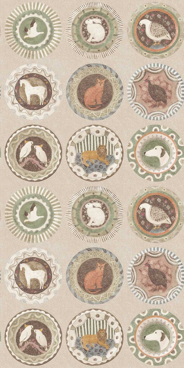 GP&J Baker - Baker X Kit Kemp Robina's Dinner Party Sage BW45126.6.0