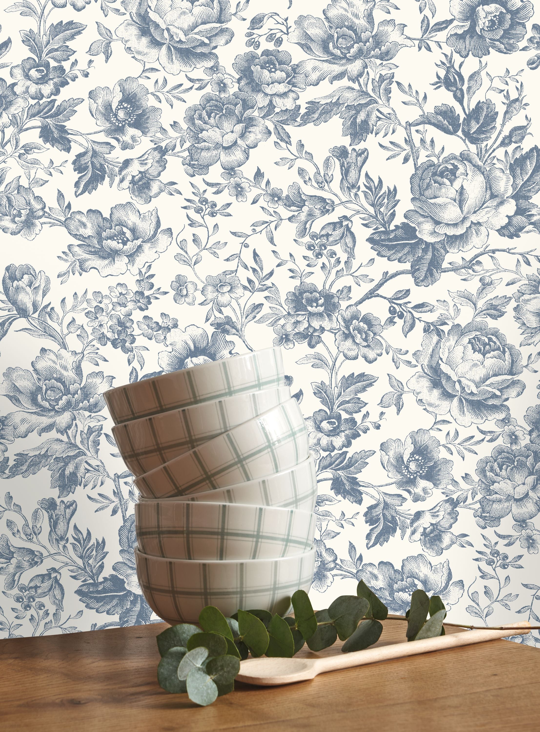 Casadeco Celestine Bleu Encre