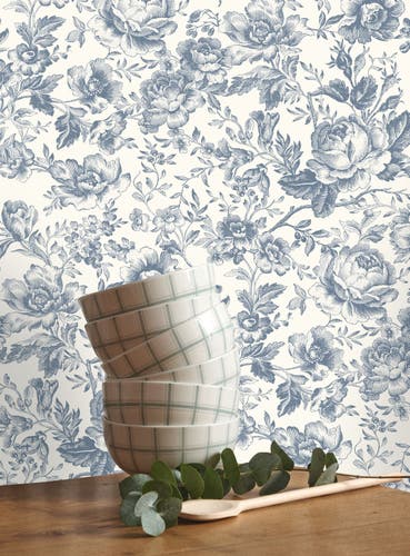 Casadeco Celestine Bleu Encre