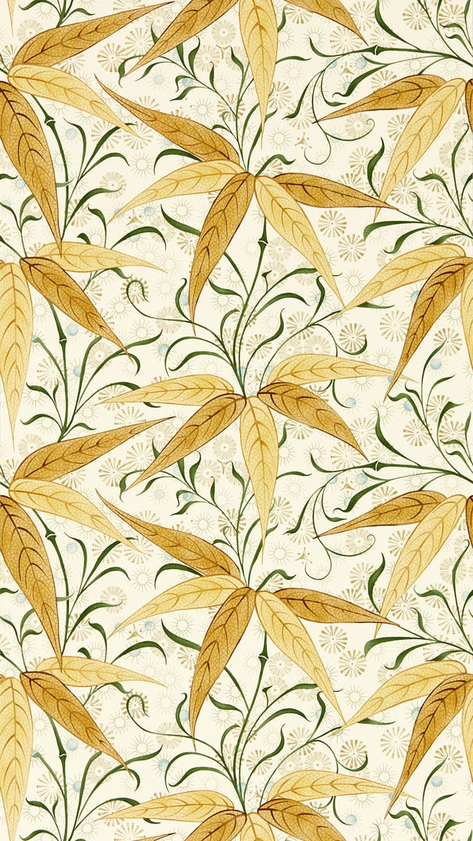 Bamboo Sunflower Morris and Friends Wallpa