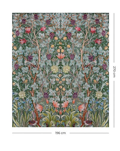 Midbec Tapeter - Vine Embroidery