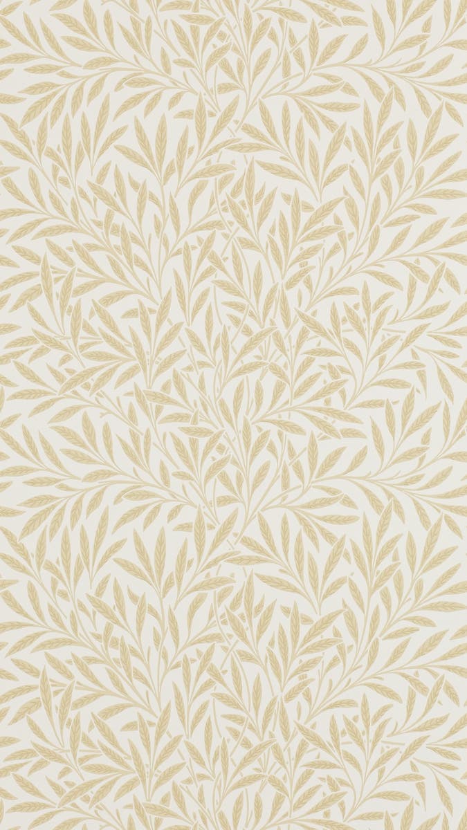 Morris & Co - Willow Buff Morris and Friends Wallpa