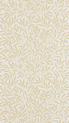 Morris & Co - Willow Buff Morris and Friends Wallpa