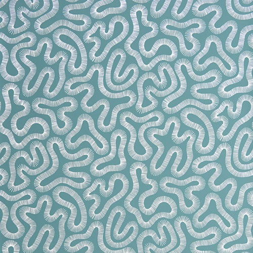 Midbec Tapeter - Coral Teal