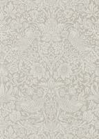 Morris & Co - Pure Strawberry Thief Sil Morris Pure Wallpapers
