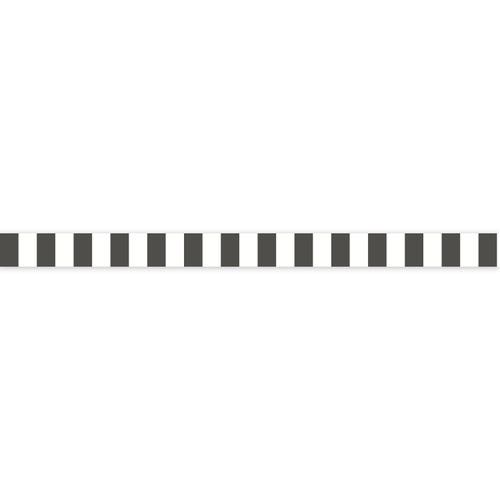 Casadeco - La Retro Blanc / Noir Fus Galons & Frises