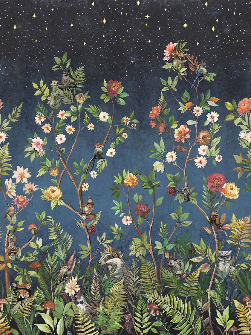 Intrade - Amberwood Mural Tales of the Manor Tapet