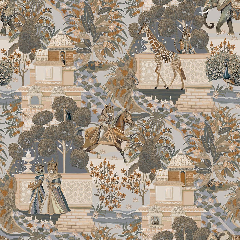 Intrade - Jal Mahal navyorange