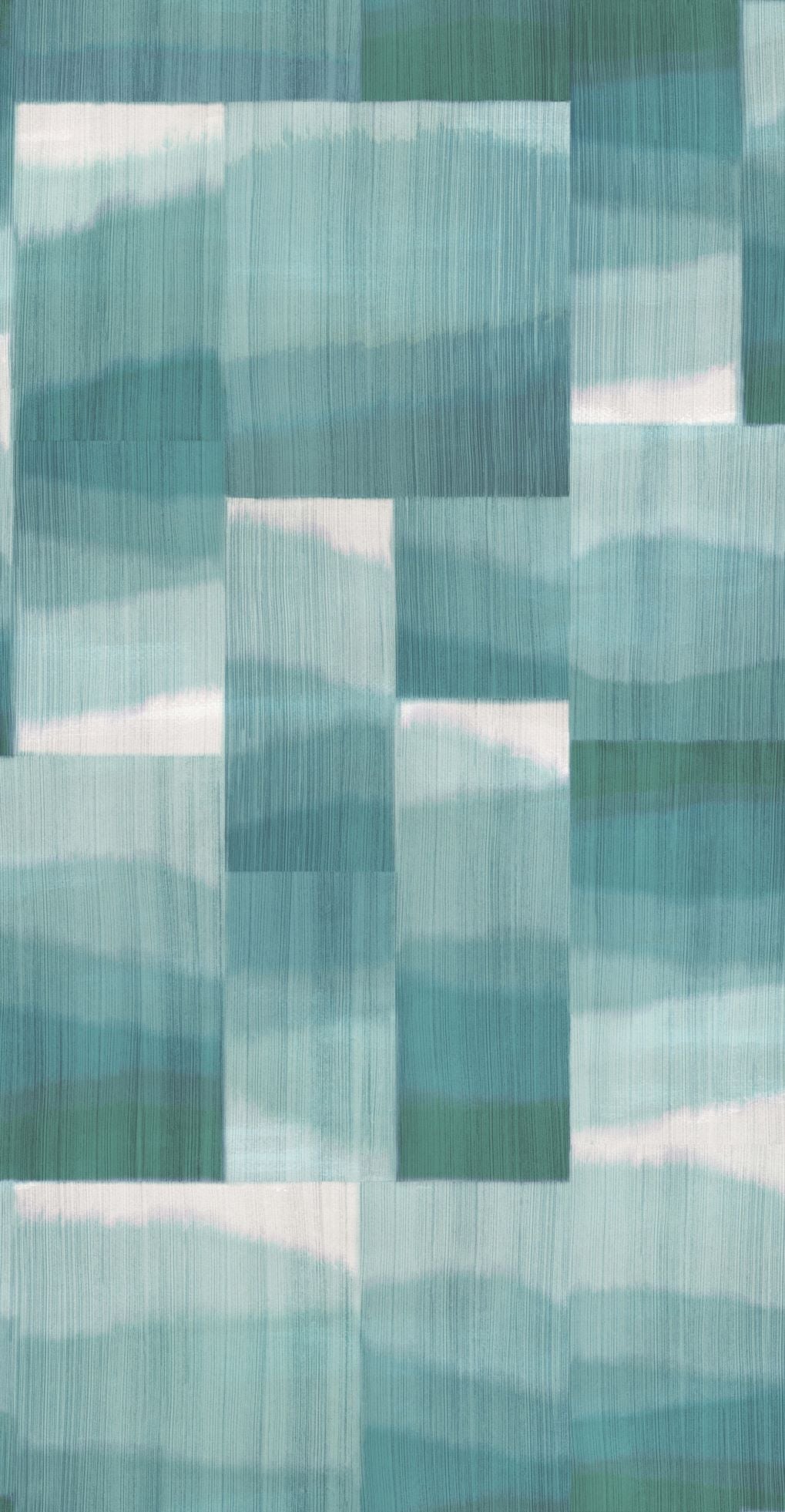 Osborne & Little - Kirigami Kanoko Kirigami Teal.