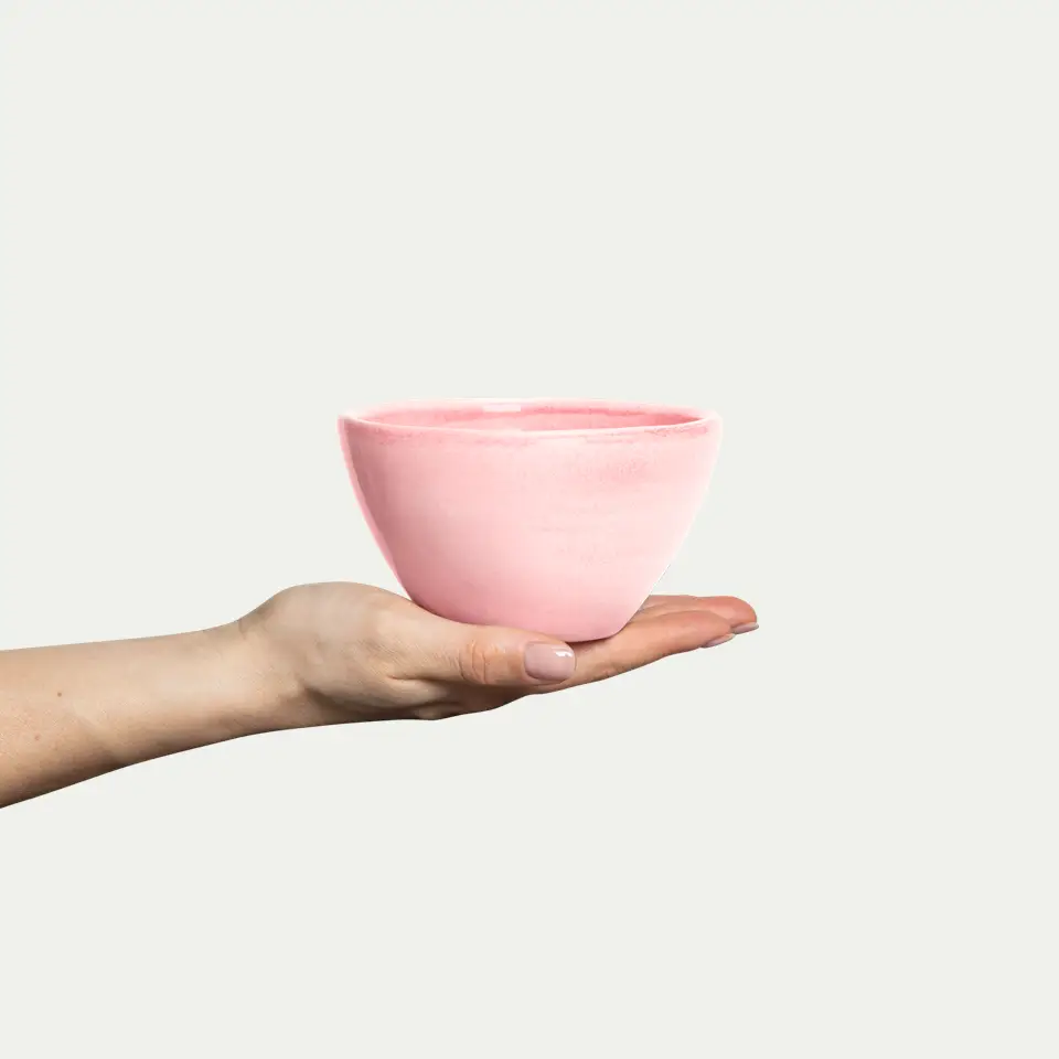 Basic Skål 12 cm Ljusrosa