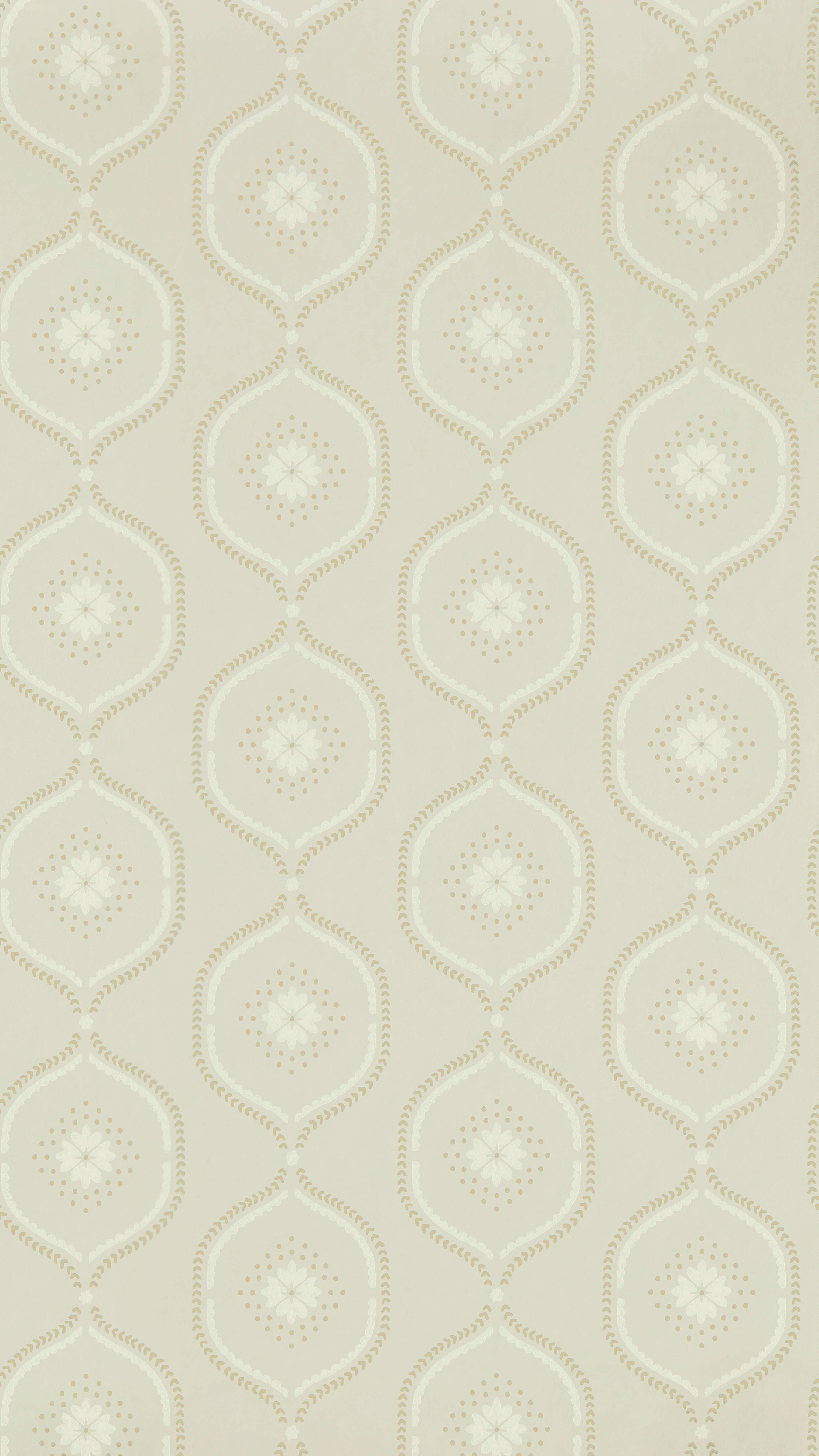 Sanderson - Milcombe Putty Littlemore Wallpapers