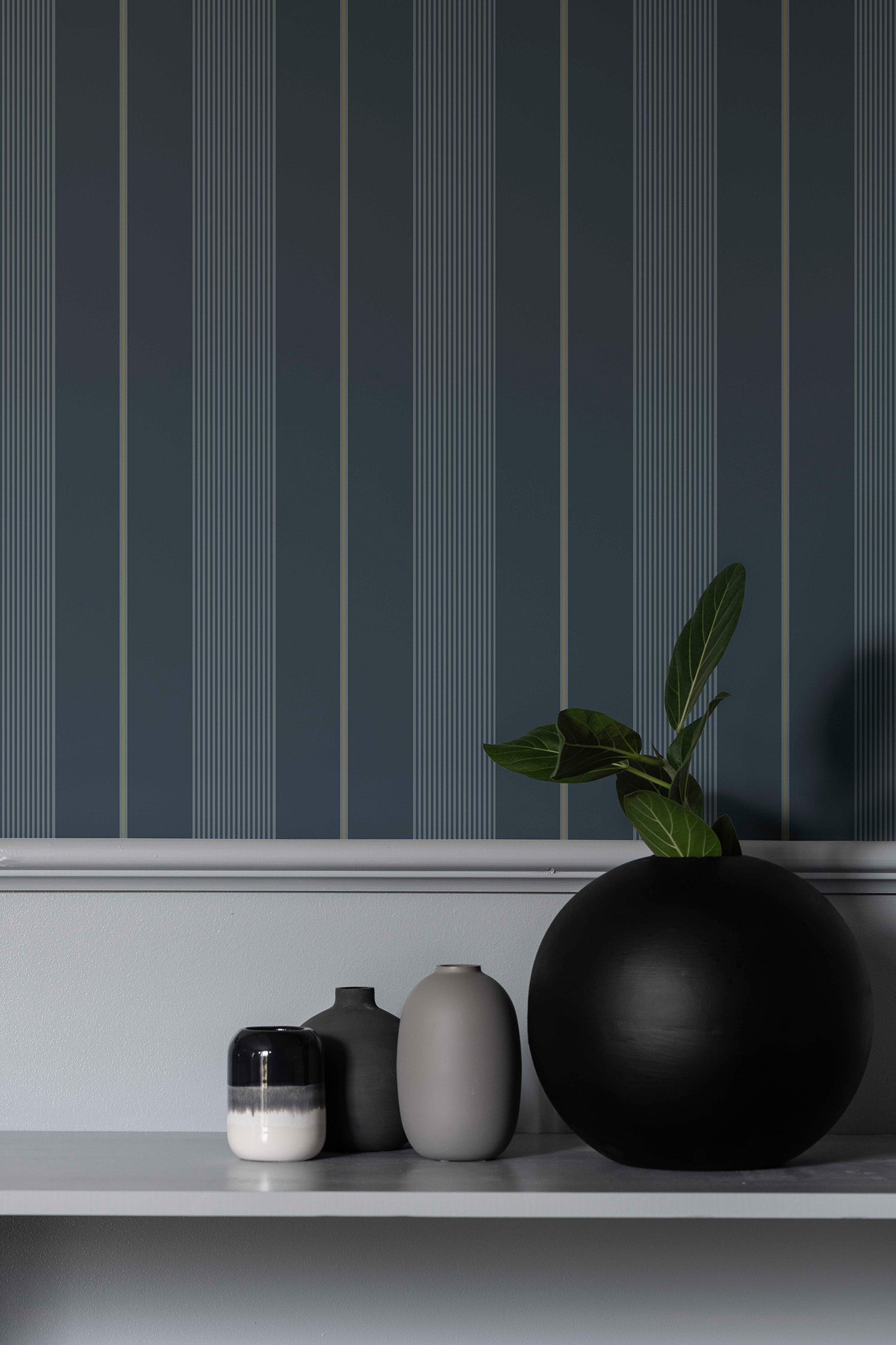 Duro - Axel, Mörkblå Enfärgad & Randig